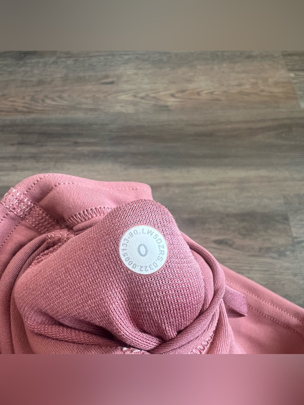 Lululemon Wunder Train Contour Fit High-Rise Tight 25” Brier Rose Size 0 Workout - Picture 10 of 11